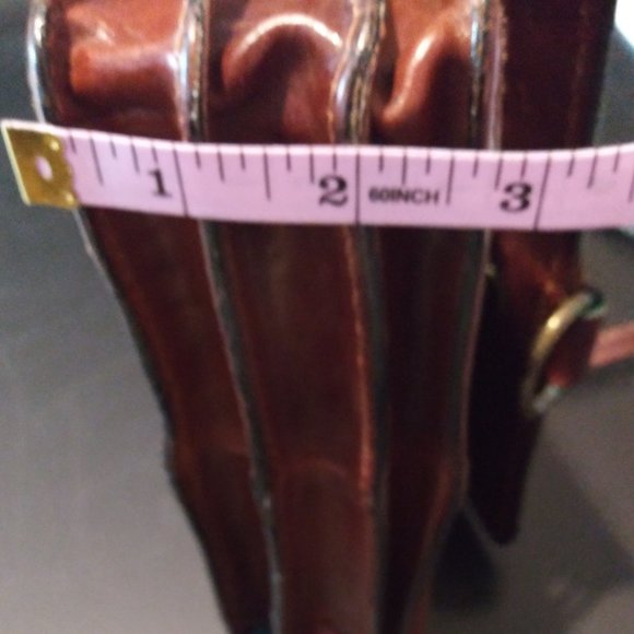 Vintage THE TREND Italian Leather handbag - Purse - Picture 12 of 13